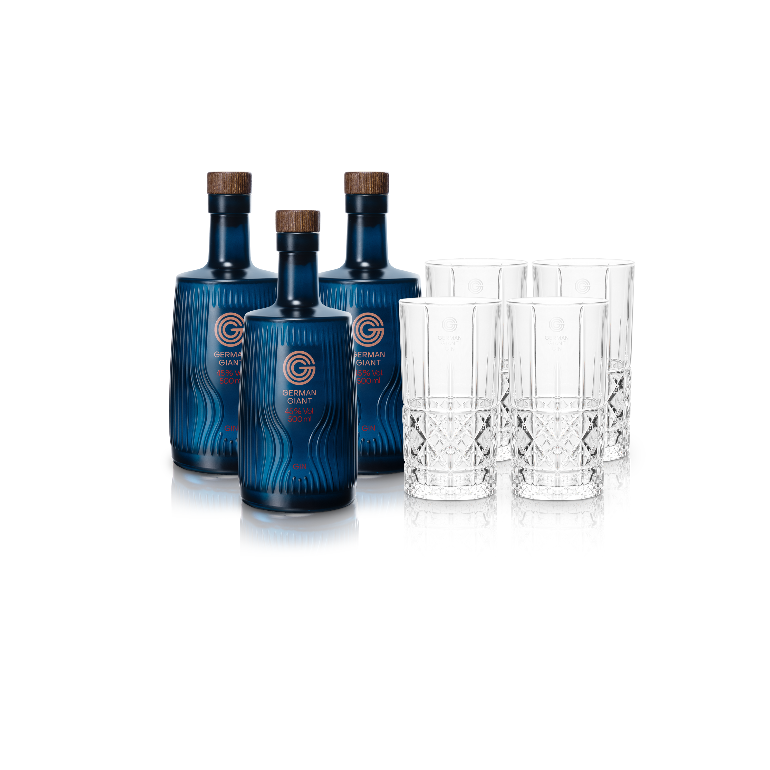 1 x German Giant Triple Package mit 4 Gratis Gläsern