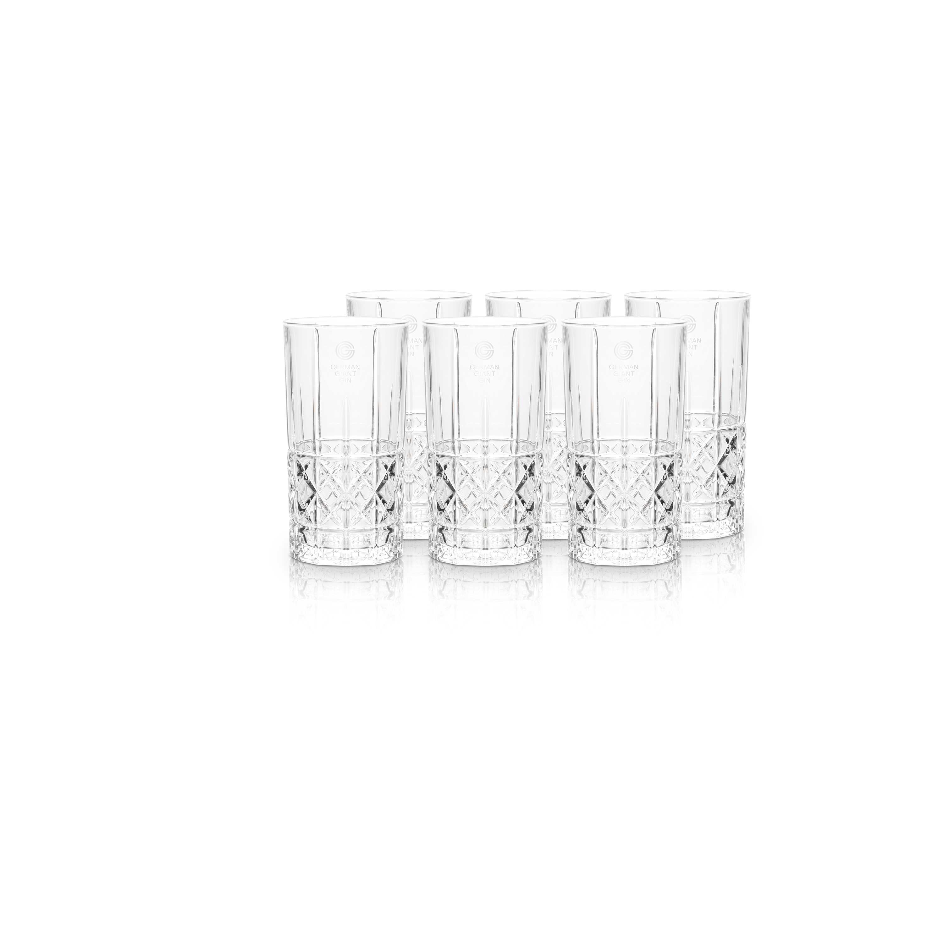 6 x German Giant Glas